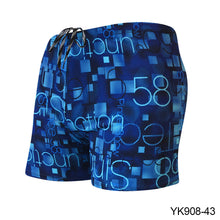 Load image into Gallery viewer, Men's Colorful Print Quick Dry Swimwear Men Trunks Swim Shorts Slim Fit Swimming Trunks for Beach Surf Beachwear