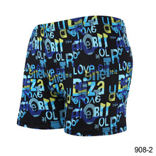 Load image into Gallery viewer, Men's Colorful Print Quick Dry Swimwear Men Trunks Swim Shorts Slim Fit Swimming Trunks for Beach Surf Beachwear