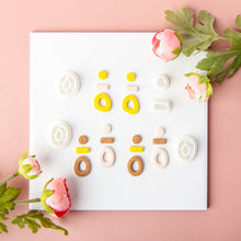 Load image into Gallery viewer, 5pcs/set Geometry Polymer Clay Earring Cutter Cutting Mold Set DIY French Style Earrings Jewelry Pendant Embossing Making Tool