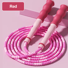 Load image into Gallery viewer, 1PC Soft TPU Beads Skipping Rope Nylon Jump Rope for Sport Workout Keeping Fitness Training Equipment