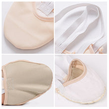 Load image into Gallery viewer, Rhythmic Gymnastics Shoes Soft Half Socks Ballroom Art Gym Socks Accessories Elastic Ballet Dance Shoes Gymnastics