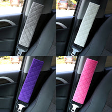 Load image into Gallery viewer, 1Pc Car Soft Plush Seat Belt Cover Auto Seat Belt Covers Safety Belts Shoulder Guard Protection Auto Interior Accessories