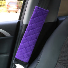 Load image into Gallery viewer, 1Pc Car Soft Plush Seat Belt Cover Auto Seat Belt Covers Safety Belts Shoulder Guard Protection Auto Interior Accessories