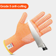 Load image into Gallery viewer, Level 5 HPPE EN388 Safety Gloves Cut Resistant Anti-Puncture Work Protection Gloves Grinding Welding Work Gloves Anti Cut Gloves For Kitchen Garden