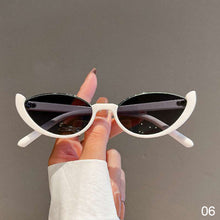 Load image into Gallery viewer, Small Cat Eye Sunglasses Women Trendy Vintage Composite Shades Eyewear Fashion Luxury Brand Designer Sun Glasses