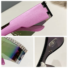 Load image into Gallery viewer, Y2k Women Glasses Rimless Dot Drill Sunglasses Small Frame Sunglasses Unpolarized Personalized Sunglasses Fashion Outdoor Sunglasses