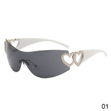 Load image into Gallery viewer, Fashion Designer Sunglasses Women Luxury Trending Y2K Sunglasses Woman Shade Pink Glasses Fashion Outdoor Sunglasses
