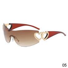 Load image into Gallery viewer, Fashion Designer Sunglasses Women Luxury Trending Y2K Sunglasses Woman Shade Pink Glasses Fashion Outdoor Sunglasses