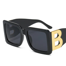 Load image into Gallery viewer, Oversized Square Sunglasses Women Retro Black Gradient Sun Glasses for Men Big Frame Sunglass UV400 Eyeglasse Shades