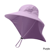 Load image into Gallery viewer, Wide Brim Bucket Hat with Neck Cover Quick Dry Large Brim Fishing Hat Outdoor Sports Jungle Hiking Hat Men Fishermen Sun Hat Cap