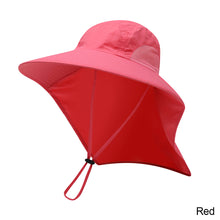 Load image into Gallery viewer, Wide Brim Bucket Hat with Neck Cover Quick Dry Large Brim Fishing Hat Outdoor Sports Jungle Hiking Hat Men Fishermen Sun Hat Cap