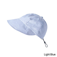 Load image into Gallery viewer, Foldable Wide Brim Sun Hat Drawstring Adjustable Caps for Men Women Beach Hats Summer Quick-drying Visors Fisherman Cap
