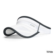 Load image into Gallery viewer, Summer Sports Sun Hats Women Hat Men's Cap Adjustable Sun Visor Uv Protection Empty Top Tennis Running Sunscreen Mesh Brim