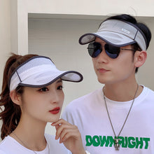 Load image into Gallery viewer, Summer Sports Sun Hats Women Hat Men's Cap Adjustable Sun Visor Uv Protection Empty Top Tennis Running Sunscreen Mesh Brim