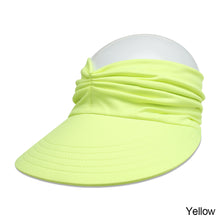 Load image into Gallery viewer, Flexible Adult Hat for Women Anti-UV Wide Brim Visor Hat Easy To Carry Travel Caps Fashion Beach Summer Sun Protection Hats
