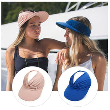 Load image into Gallery viewer, Flexible Adult Hat for Women Anti-UV Wide Brim Visor Hat Easy To Carry Travel Caps Fashion Beach Summer Sun Protection Hats