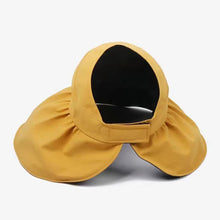 Load image into Gallery viewer, Summer Empty Top Wide Brim Sun Hat For Women Anti UV Sunscreen Bucket Hat Female Sun Protection Outdoor Beach Cap