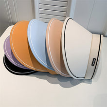 Load image into Gallery viewer, Foldable Sun Hats Female Summer Hat Visors Empty Top Hat Wide Large Brim Beach Hats Beach Protection Caps Women