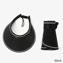 Load image into Gallery viewer, Foldable Sun Hats Female Summer Hat Visors Empty Top Hat Wide Large Brim Beach Hats Beach Protection Caps Women