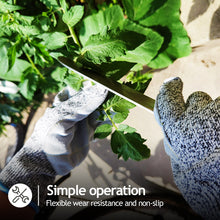 Load image into Gallery viewer, 1Pair Cut Resistant Gloves Finger wrapped Work Gloves Wear-resistant Anti-puncture Anti-skid Kitchen Garden Accessories Anti Cut Gloves