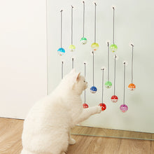 Load image into Gallery viewer, Cat Hanging Interactive Toy Cat Spring Ball Toy with Bell Kitten Funny Teaser Toy Training Toys Pet Daily Supplies