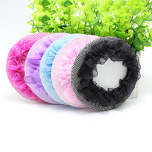 Load image into Gallery viewer, Professional Dance Lace Hair Net Nurse Stewardess Hotel Workers Pan Hair Accessories Grade Performance Ball Head Net