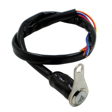Load image into Gallery viewer, 12V Motorcycle Switch Self-locking Switch Handlebar Mount Push Button ON+OFF with Red LED Light For 6.8mm Handlebar