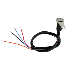 Load image into Gallery viewer, 12V Motorcycle Switch Self-locking Switch Handlebar Mount Push Button ON+OFF with Red LED Light For 6.8mm Handlebar