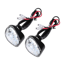 Load image into Gallery viewer, 2Pcs 9LED Universal Motorcycle Turn Signal Indicator Light Blinker Amber Lamp