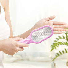 Load image into Gallery viewer, Stainless Steel Foot File Feet Grinding Device Remove Dead Skin Rub Feet Contusion Calluses Foot Rub Pedicure Dead Skin Shavings