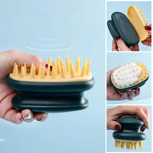 Load image into Gallery viewer, Silicone Shampoo Brush Massage Brush Handheld Soft Scalp Massage Brush Multifunctional Bath Hair Shower Brush Comb Hair Care