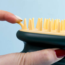 Load image into Gallery viewer, Silicone Shampoo Brush Massage Brush Handheld Soft Scalp Massage Brush Multifunctional Bath Hair Shower Brush Comb Hair Care