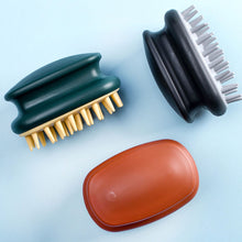 Load image into Gallery viewer, Silicone Shampoo Brush Massage Brush Handheld Soft Scalp Massage Brush Multifunctional Bath Hair Shower Brush Comb Hair Care