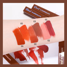 Load image into Gallery viewer, Matte liquid lipstick Not easy to stick to cup velvet mist chocolate lip glaze for women Velvet Matte Liquid Lipsticks