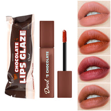 Load image into Gallery viewer, Matte liquid lipstick Not easy to stick to cup velvet mist chocolate lip glaze for women Velvet Matte Liquid Lipsticks
