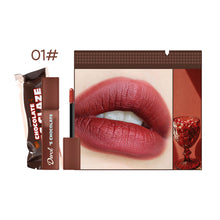 Load image into Gallery viewer, Matte liquid lipstick Not easy to stick to cup velvet mist chocolate lip glaze for women Velvet Matte Liquid Lipsticks