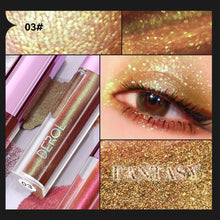 Load image into Gallery viewer, Polarized Eye Shadow Naturally Brightens Micro Shiny Chip Broken Diamond High Gloss Pearlescent Sleeping Silkworm Liquid Eye Shadow