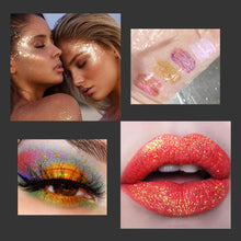 Load image into Gallery viewer, Polarized Eye Shadow Naturally Brightens Micro Shiny Chip Broken Diamond High Gloss Pearlescent Sleeping Silkworm Liquid Eye Shadow