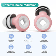 Load image into Gallery viewer, Silicone Sound Insulation Earplugs Noise Reduction Mute Sleeping Earplugs Soft Comfortable Reusable Earplugs