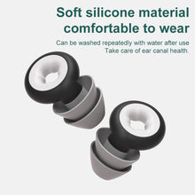 Load image into Gallery viewer, Silicone Sound Insulation Earplugs Noise Reduction Mute Sleeping Earplugs Soft Comfortable Reusable Earplugs