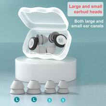 Load image into Gallery viewer, Silicone Sound Insulation Earplugs Noise Reduction Mute Sleeping Earplugs Soft Comfortable Reusable Earplugs