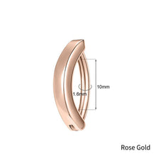 Load image into Gallery viewer, Navel Nail Smooth Stainless Steel Universal Male and Female Navel Button and Navel Ring Piercing Jewelry