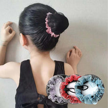 Load image into Gallery viewer, Dot Girl Women Bun Cover Snood Hair Net Nets Latin Ballet Dance Skating Crochet Snoods Hair Accessories