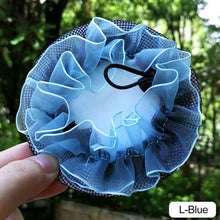 Load image into Gallery viewer, Dot Girl Women Bun Cover Snood Hair Net Nets Latin Ballet Dance Skating Crochet Snoods Hair Accessories