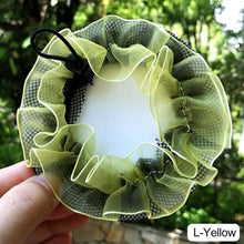 Load image into Gallery viewer, Dot Girl Women Bun Cover Snood Hair Net Nets Latin Ballet Dance Skating Crochet Snoods Hair Accessories