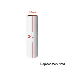 Load image into Gallery viewer, Long Handle Lint Roller Brush Pet Hair Remover Roller Detacable Dust Hair Roller Stick Tearable Clothes Bed Hair Removal Brush