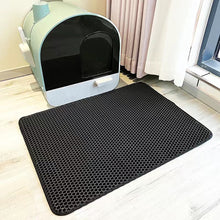 Load image into Gallery viewer, Double-Layer EVA Cat Litter Mat Waterproof Pet Cats Litter Bottom Non-slip Sand Basin Filter Kitten Dog Washable Sand Pad Mat Pet Litter Catcher Mat