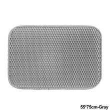 Load image into Gallery viewer, Double-Layer EVA Cat Litter Mat Waterproof Pet Cats Litter Bottom Non-slip Sand Basin Filter Kitten Dog Washable Sand Pad Mat Pet Litter Catcher Mat
