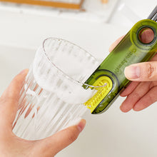 Load image into Gallery viewer, Mini Milk Bottle Thermal Cup Cleaning Brush Multipurpose Bottle Gap Cleaner Brush Groove Gap Cleaning Brush Portable Travel Cleaner Brush