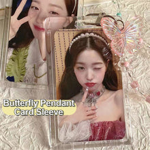Load image into Gallery viewer, Kpop Photocard Holder Acrylic Credit ID Bank Card Photo Display Holder Bus Subway Card Protective Case Pendant Gift